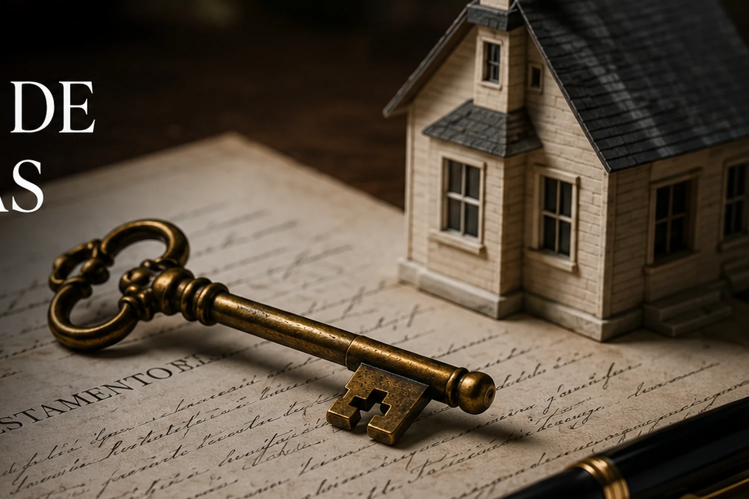 Llave, testamento y vivienda para Herencias